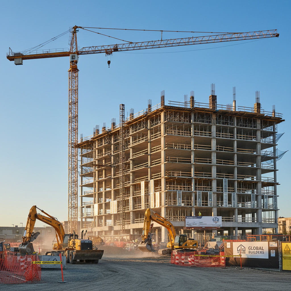 Construction site carousel